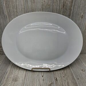 Rosenthal Continental Germany Classic Modern White Oval Serving Platter 15"